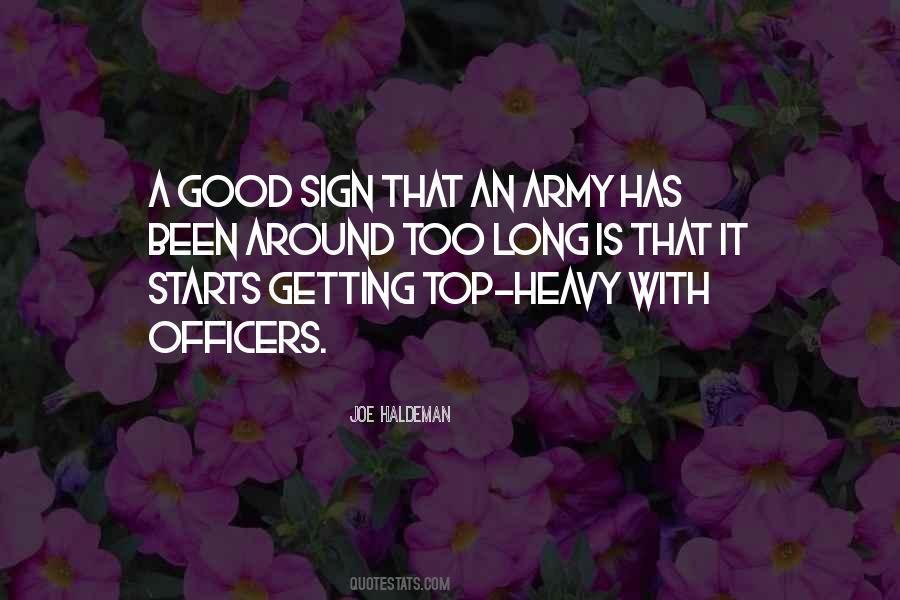 Quotes About Army Officers #76042