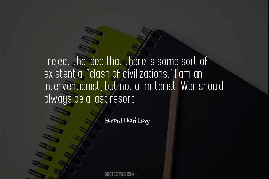 War As A Last Resort Quotes #610679