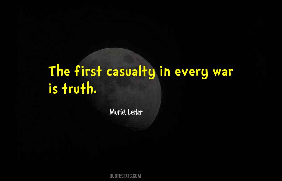 War Casualty Quotes #1299054