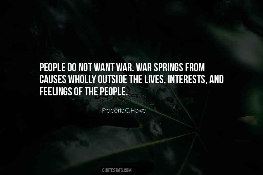 War Causes Quotes #948098