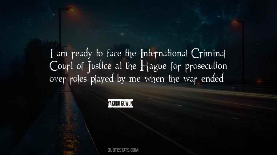 War Criminal Quotes #1410315