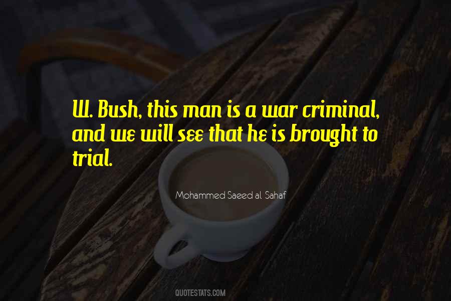 War Criminal Quotes #680822