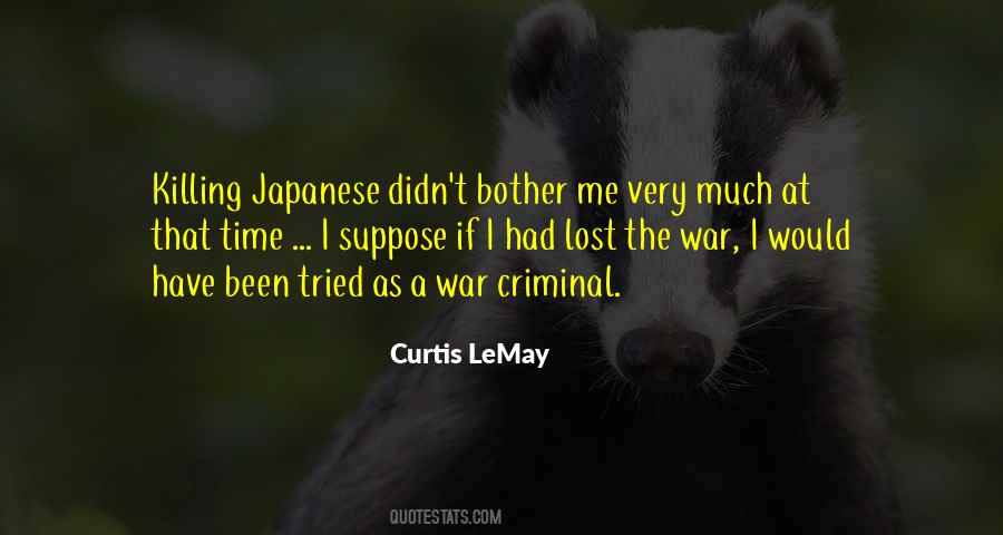 War Criminal Quotes #788112