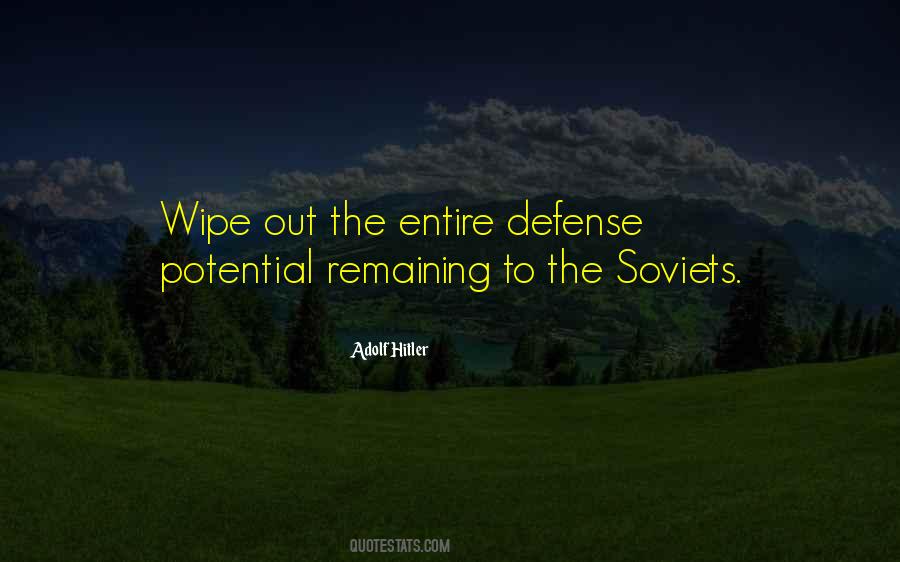 War Defense Quotes #767804