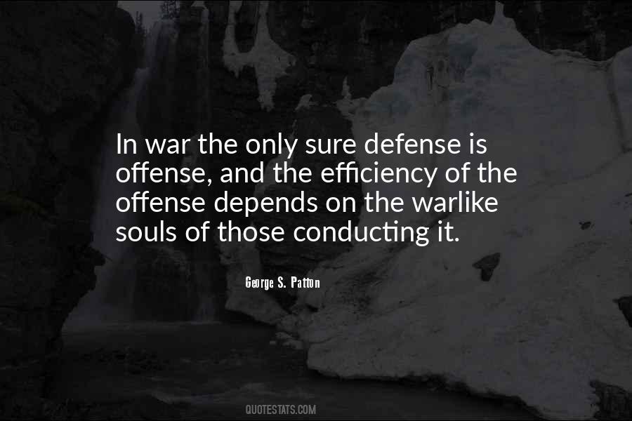 War Defense Quotes #880369