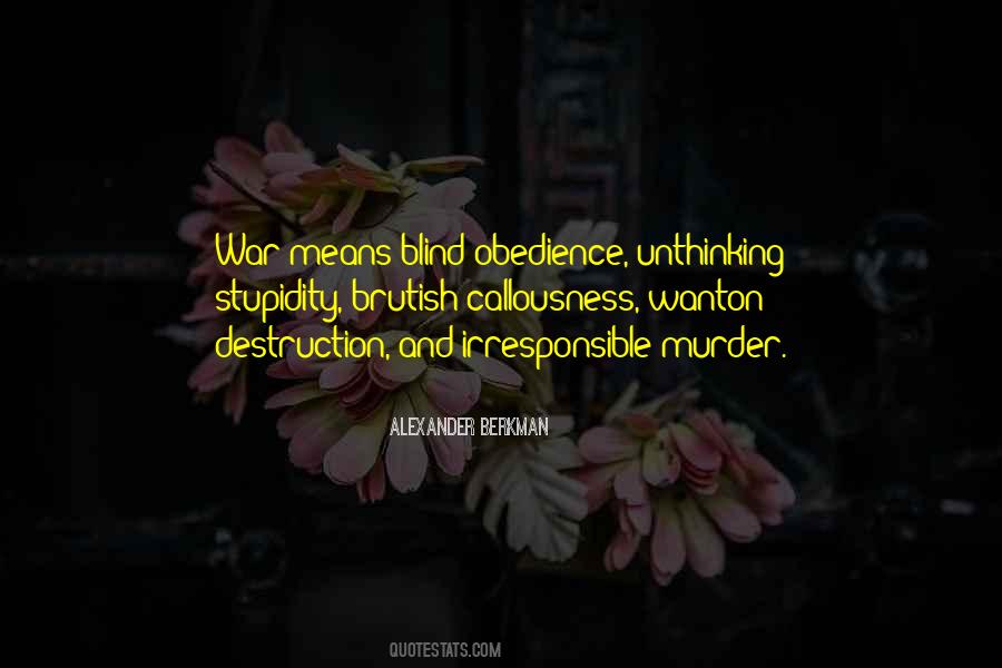 War Destruction Quotes #172996