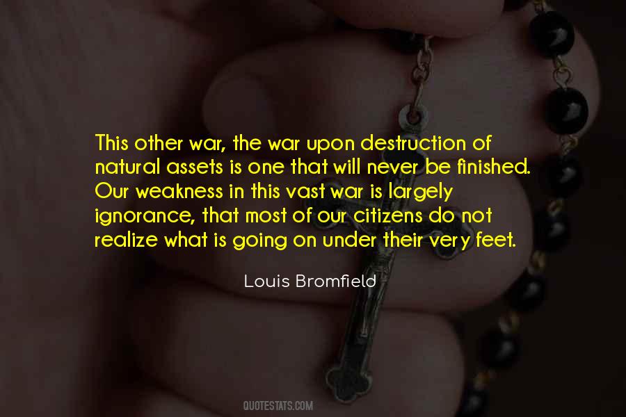 War Destruction Quotes #937186