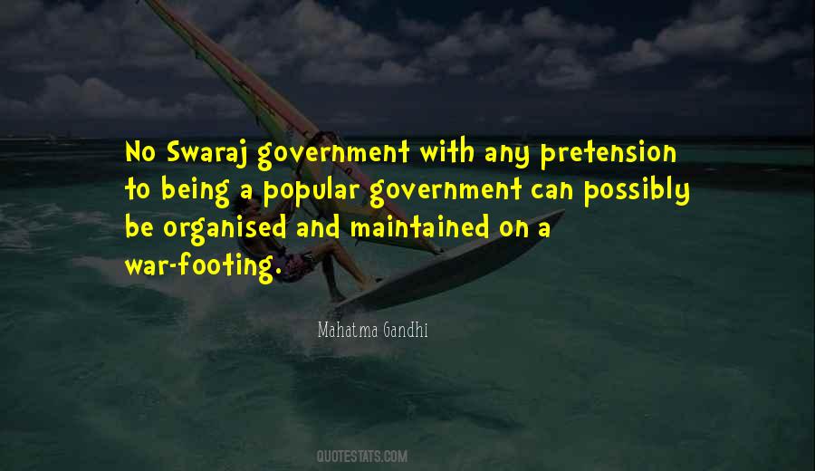 War Footing Quotes #709831