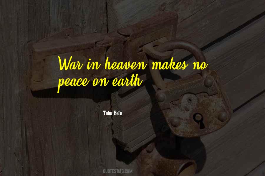 War In Heaven Quotes #918315