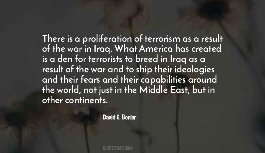 War In Middle East Quotes #1453896