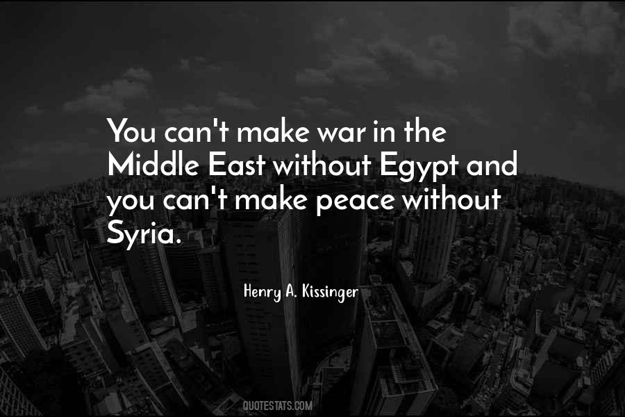 War In Middle East Quotes #1646624