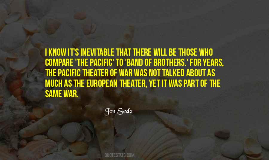 War Inevitable Quotes #1483094