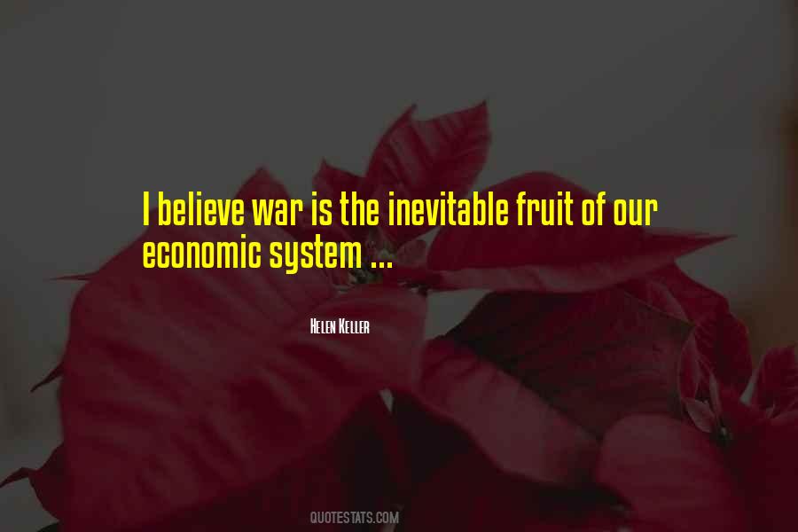 War Inevitable Quotes #1507806