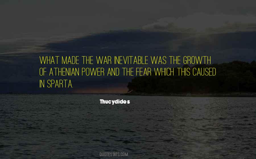 War Inevitable Quotes #1641896