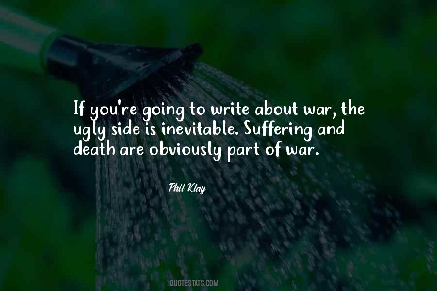 War Inevitable Quotes #960003