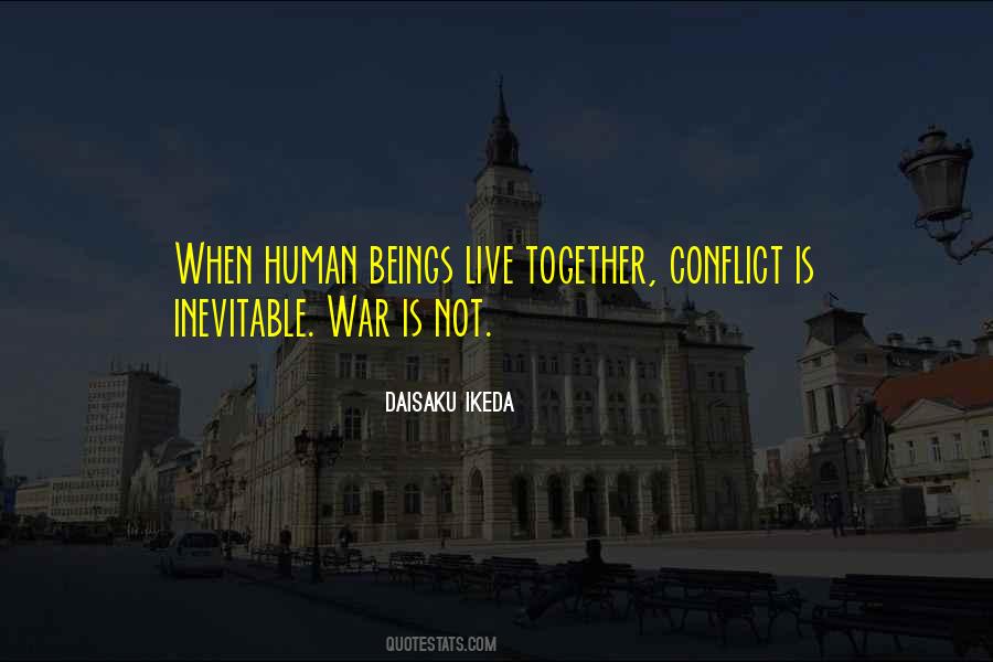 War Is Inevitable Quotes #1439098