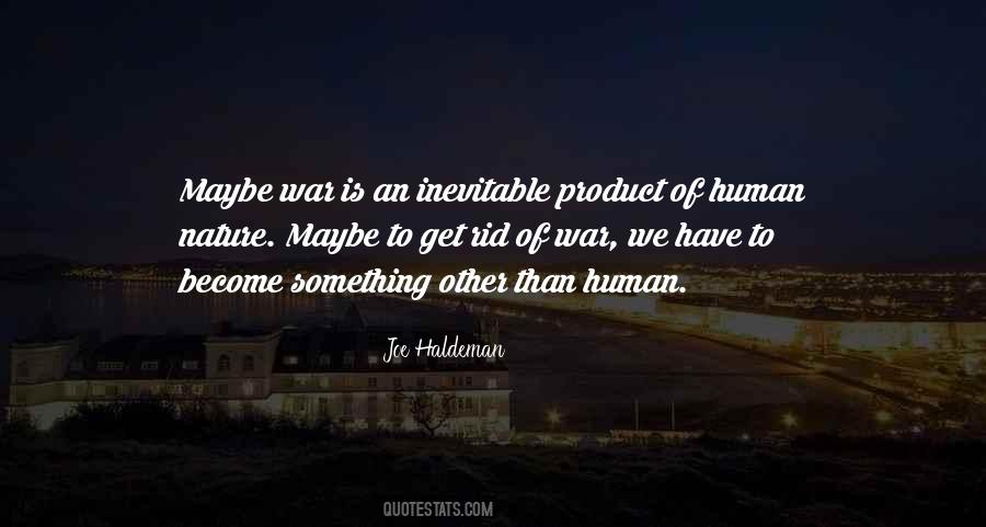 War Is Inevitable Quotes #1765395