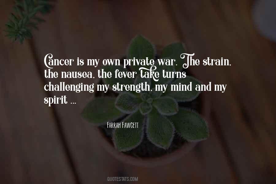 War On Cancer Quotes #1620852