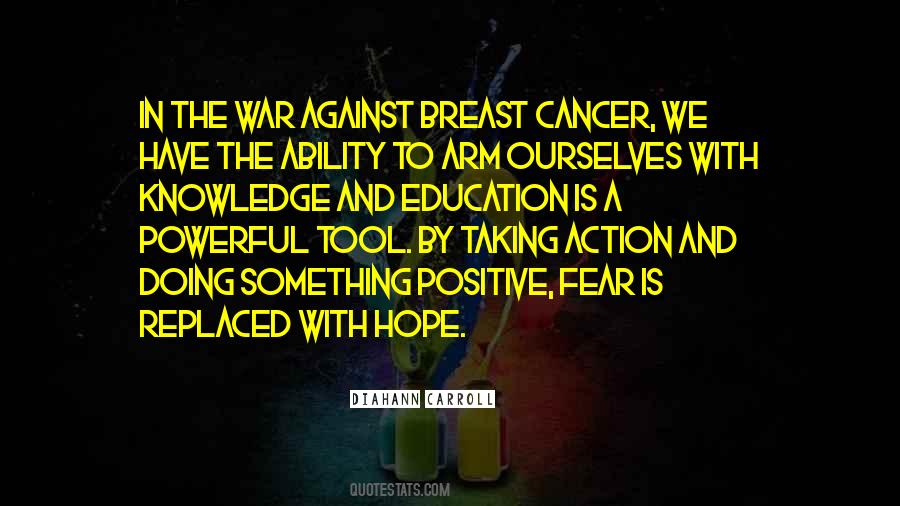 War On Cancer Quotes #357683