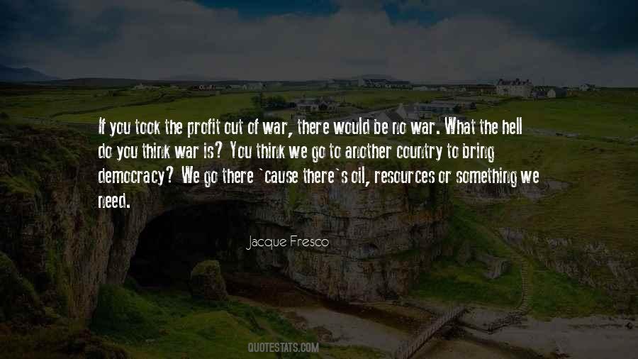 War Profit Quotes #1872991