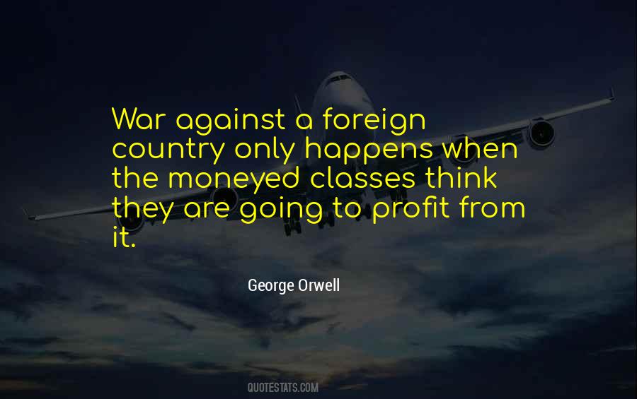 War Profit Quotes #690022
