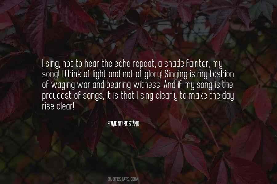 War Songs Quotes #987083