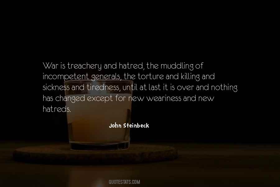 War Weariness Quotes #1111405