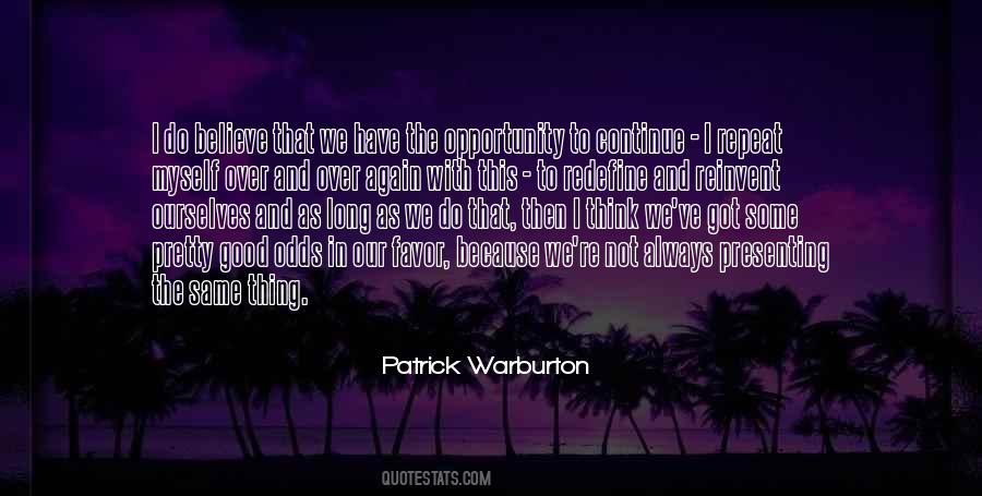 Warburton Quotes #1845174