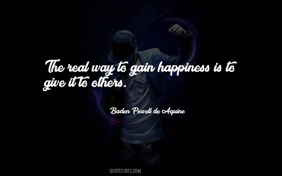 Quotes About Giving Others Happiness #1047784