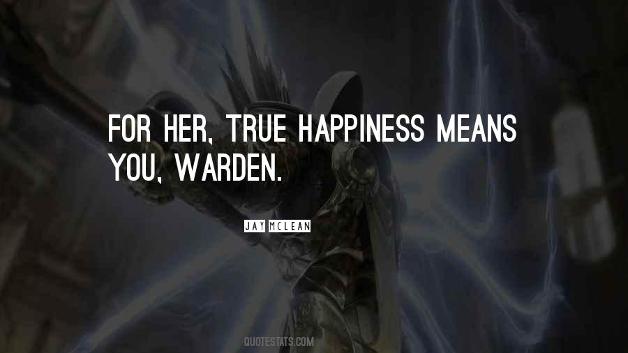 Warden Quotes #708570