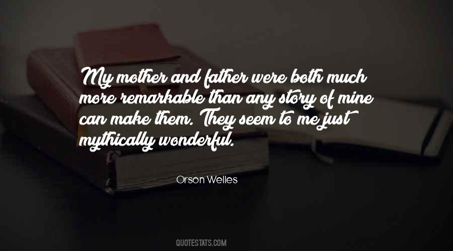 Quotes About Mother And Father #1761723