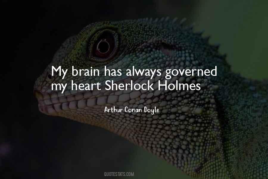 Quotes About Sherlock Holmes #1325965