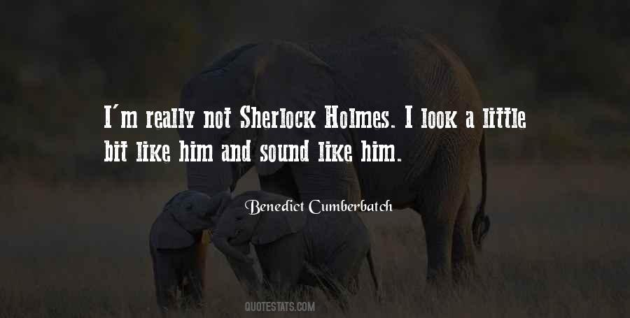 Quotes About Sherlock Holmes #1383735