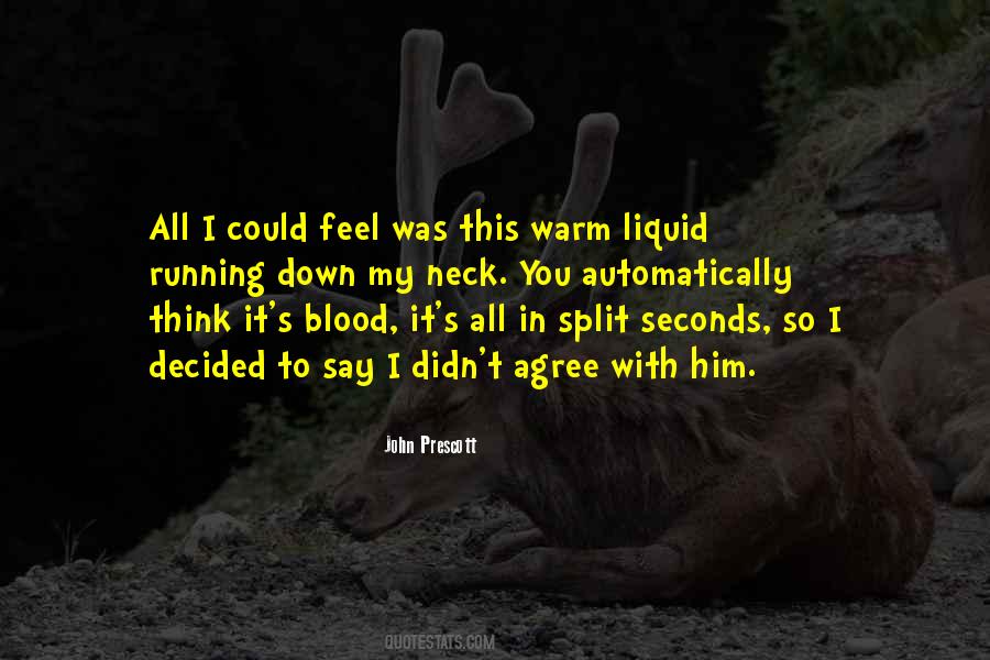 Warm Blood Quotes #1622738
