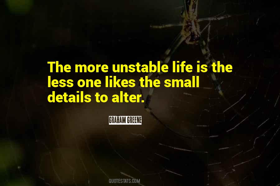 Quotes About Small Details #1625000
