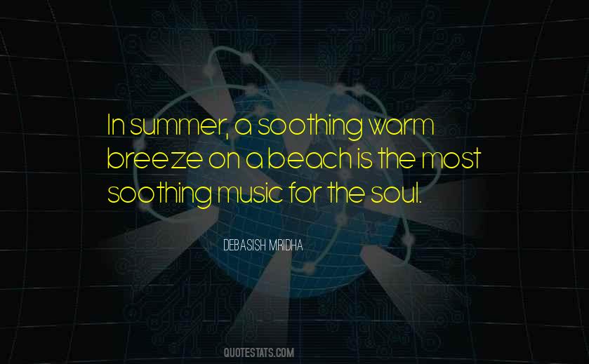 Warm Summer Breeze Quotes #1001748