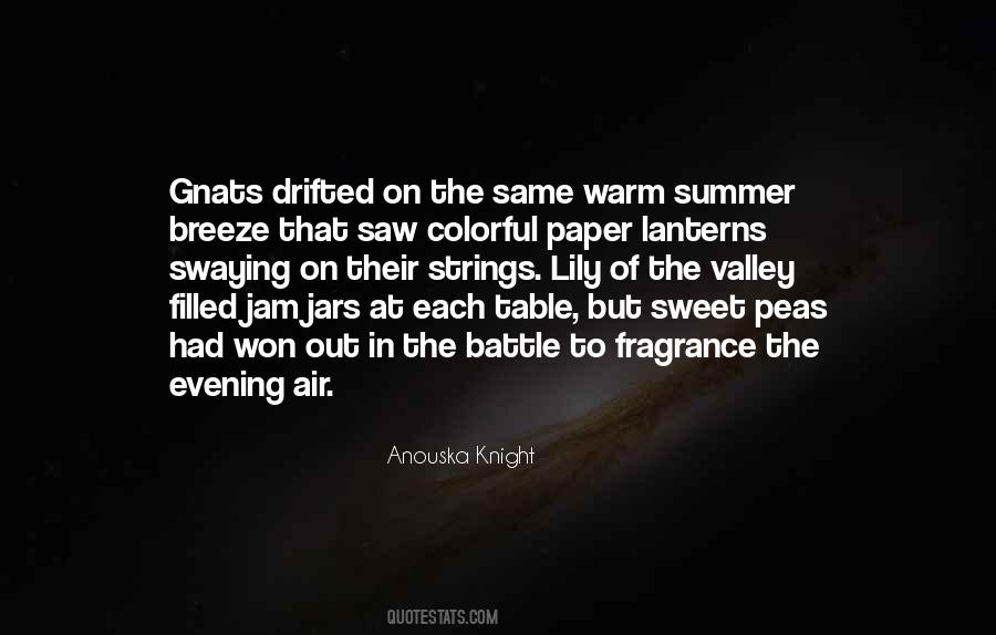 Warm Summer Breeze Quotes #155913