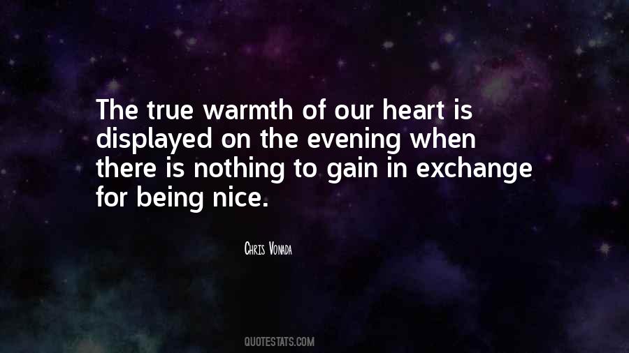 Warmth In Your Heart Quotes #120445