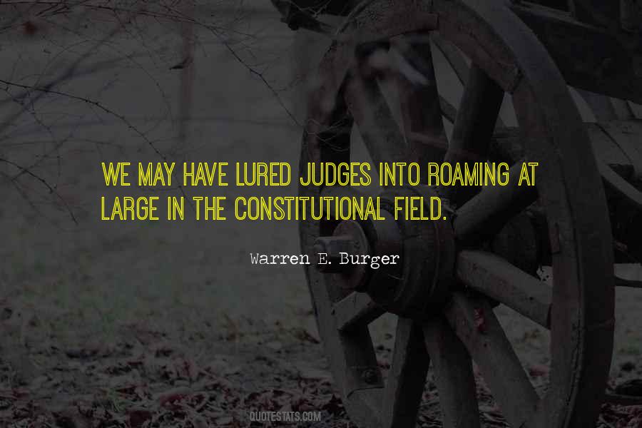 Warren Burger Quotes #1129342