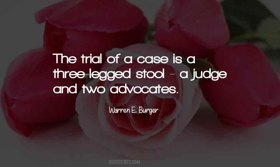 Warren Burger Quotes #1190231