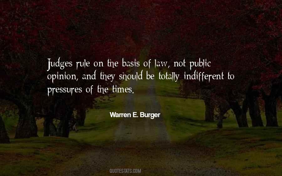 Warren Burger Quotes #1573543