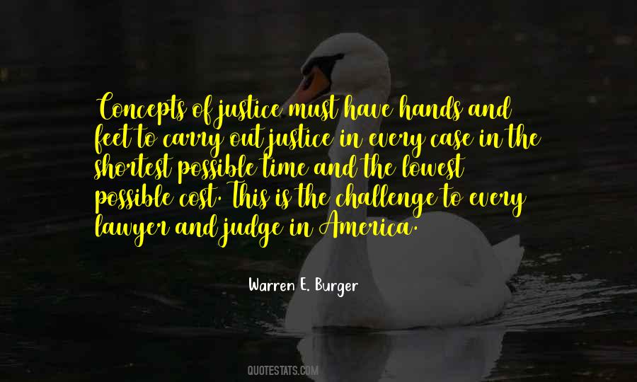 Warren Burger Quotes #1647606