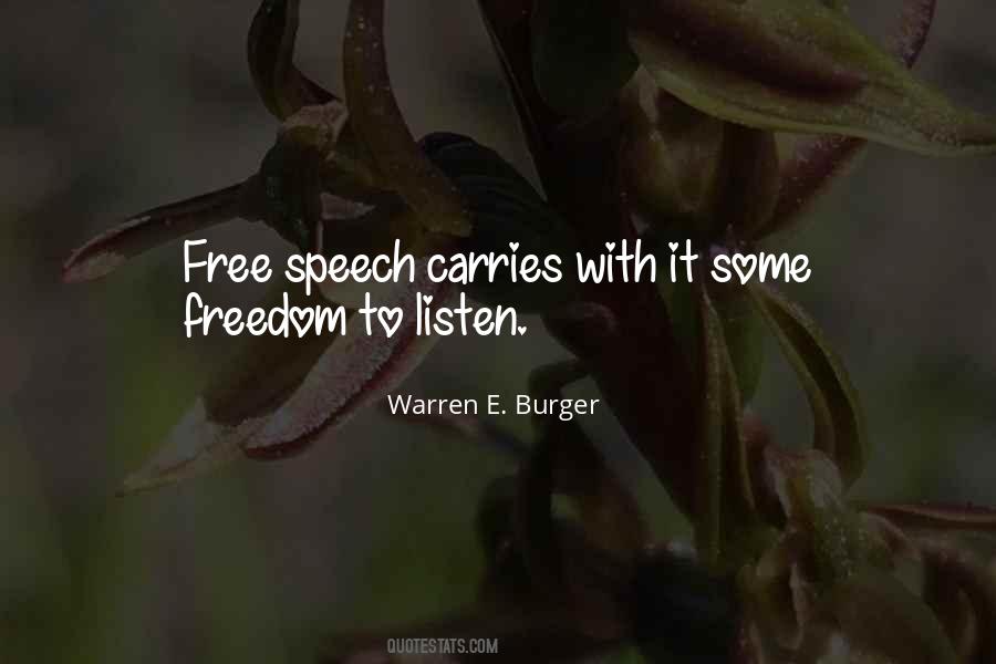 Warren Burger Quotes #312035