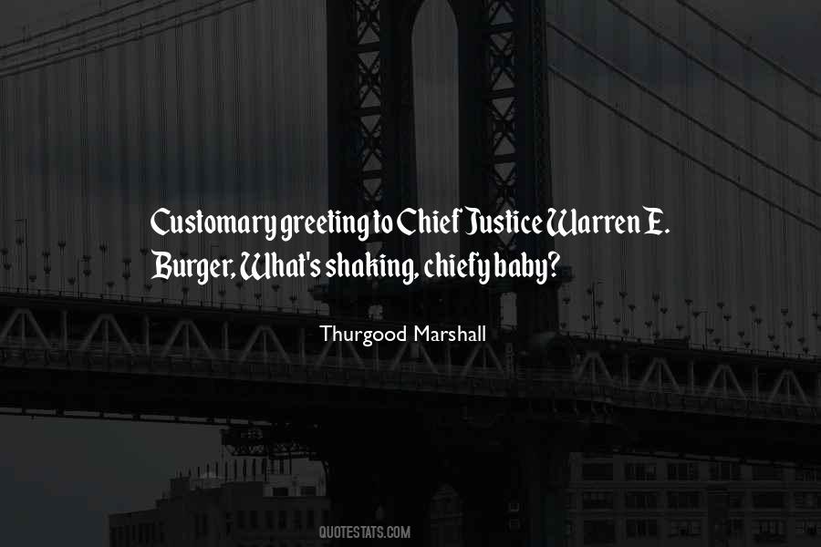Warren Burger Quotes #774629