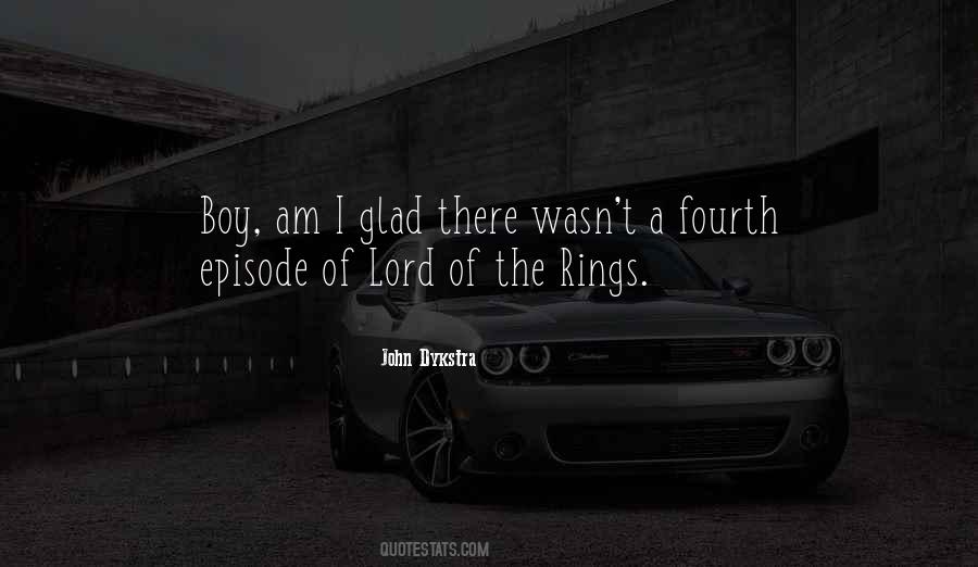 Quotes About Lord Of The Rings #1373163