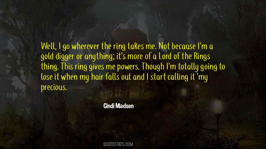 Quotes About Lord Of The Rings #1401550