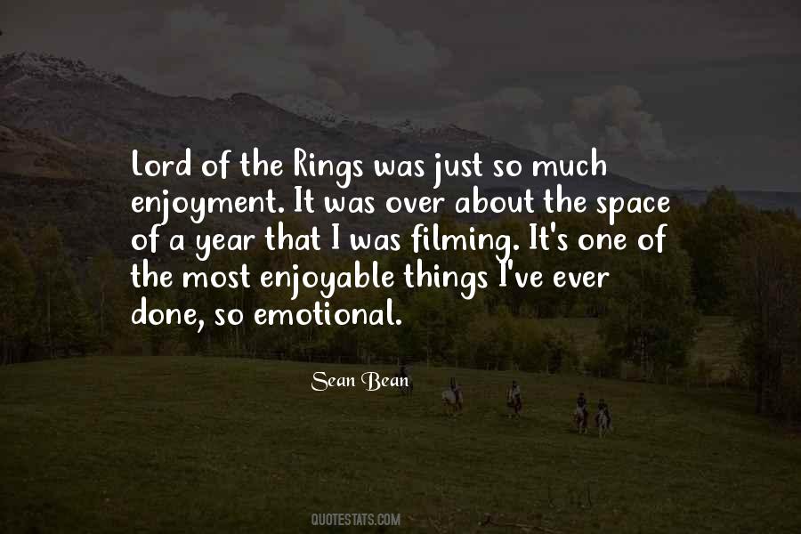 Quotes About Lord Of The Rings #1412251