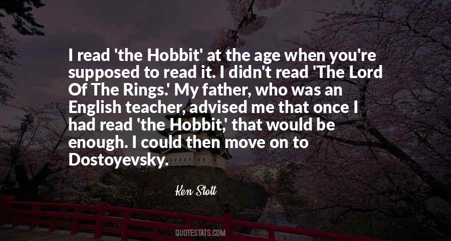 Quotes About Lord Of The Rings #1459969