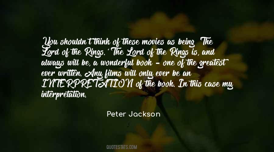 Quotes About Lord Of The Rings #1792781