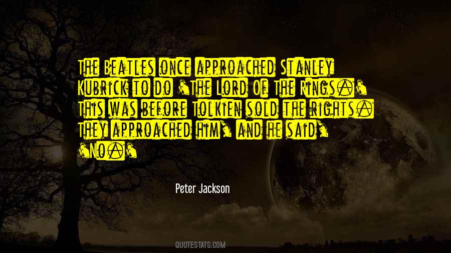 Quotes About Lord Of The Rings #880452